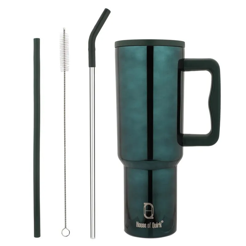 Jade Matte Stainless Steel Tumbler - 1200 ML media 5