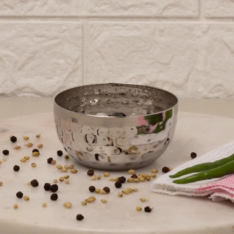 Vintage Charm Hammered Curry Bowl - Set Of Six media 3