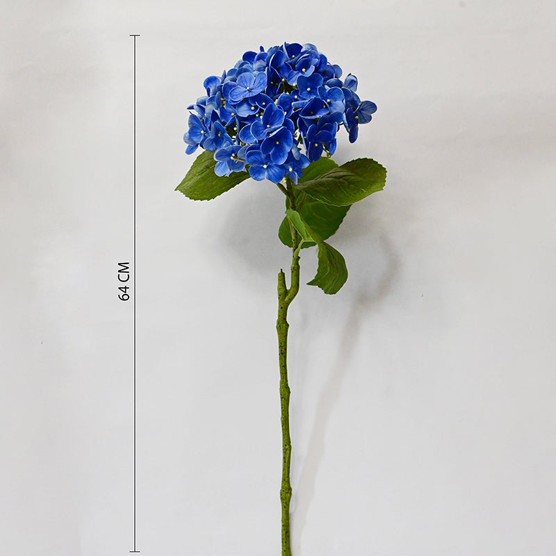 Caelia Artificial Hydrangea Stick - Blue media 8