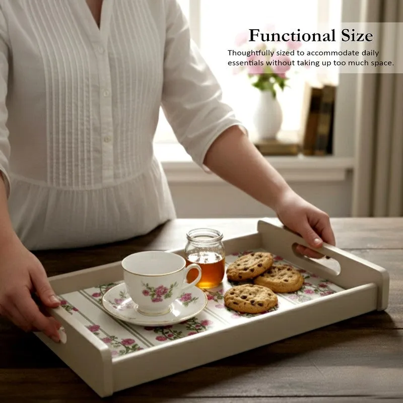 Velora Serving Tray with 4 Coasters - Five Piece Set media 6