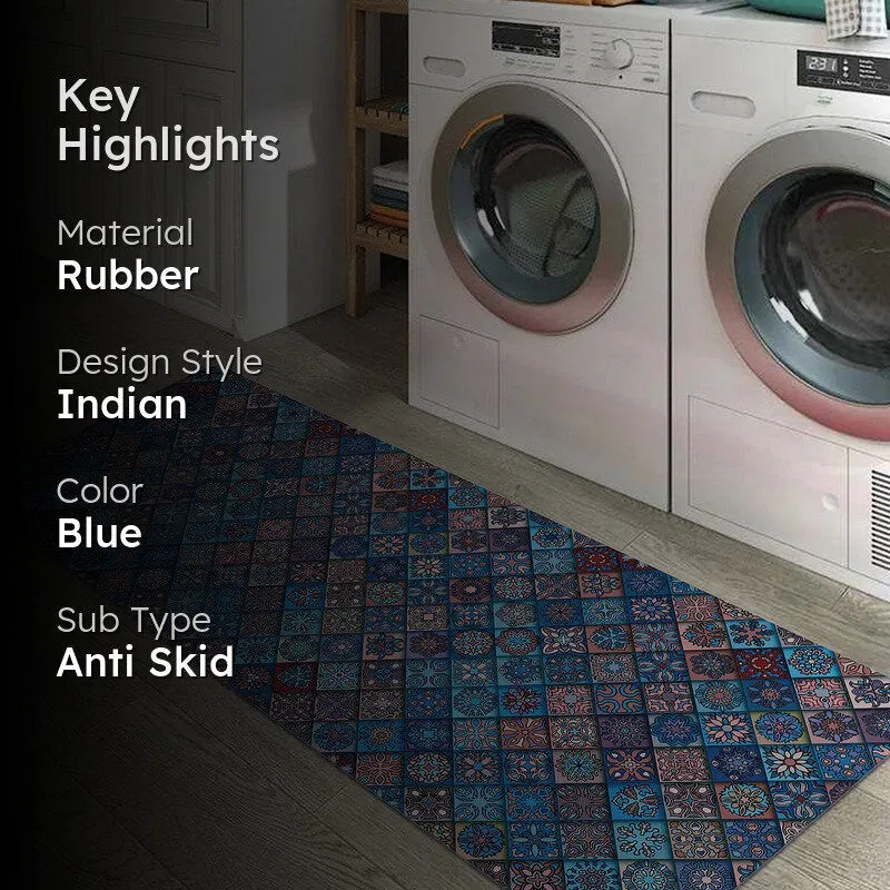 Aquira Anti Skid Rubber Runner Rug media 2