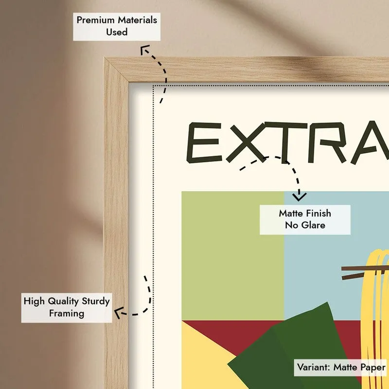 GeometricStrings Archival Canvas Wall Art - Brown media 8