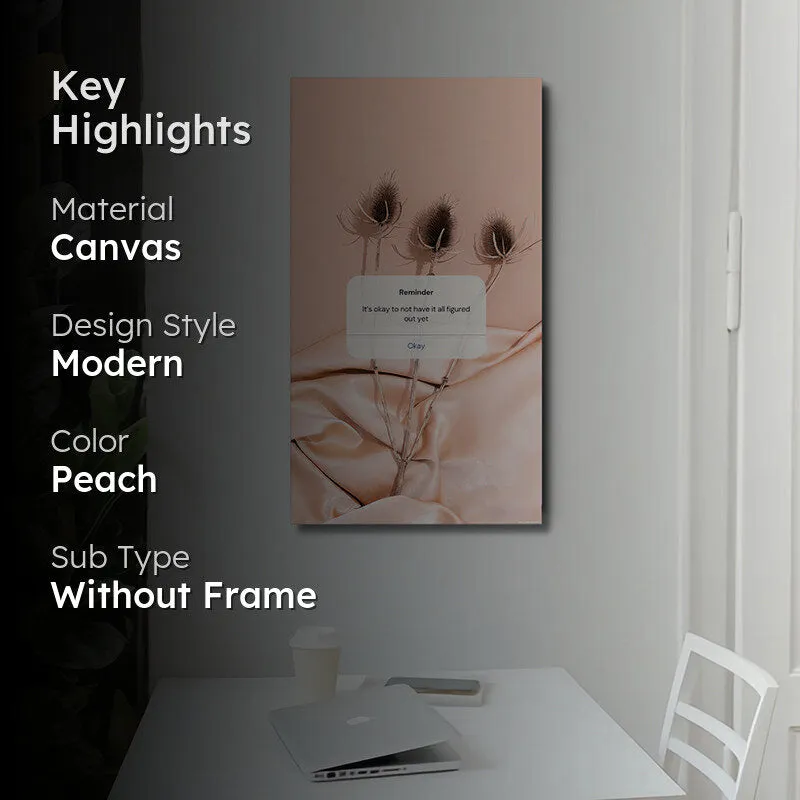 Reminder Canvas Wall Art media 2