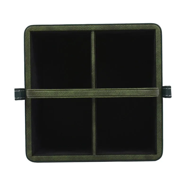 Ember Dote Leatherette Multi-Utility Desk Organiser - Green media 5