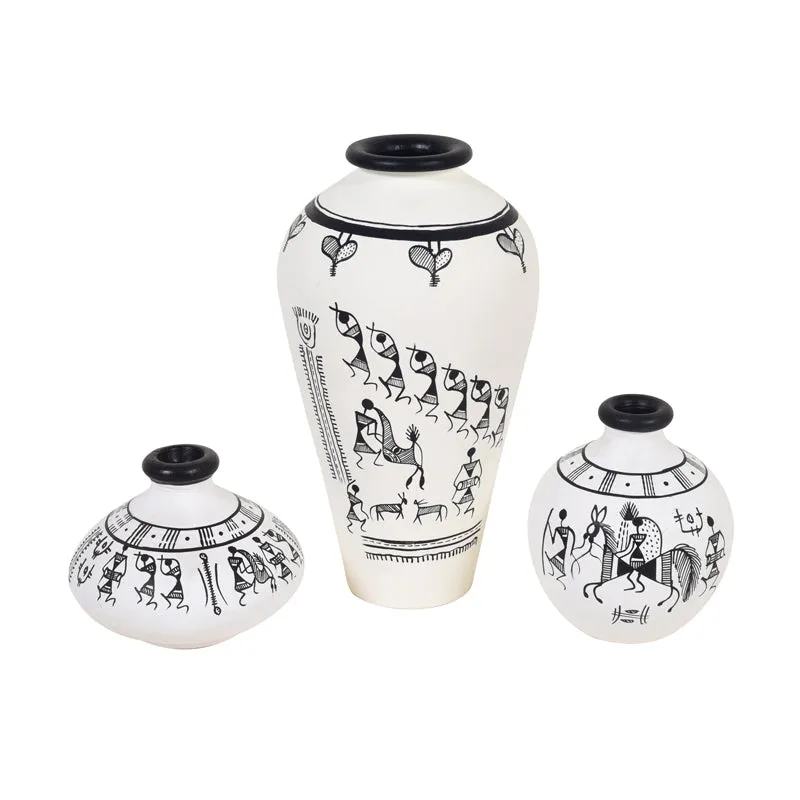 Mikasa Terracotta Vase - Set Of Three media 4
