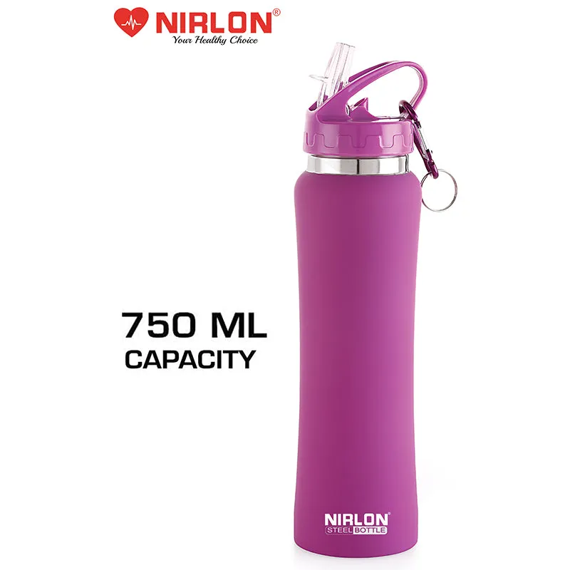 Valento Sipper Water Bottle (Violet) - 750 mL media 6