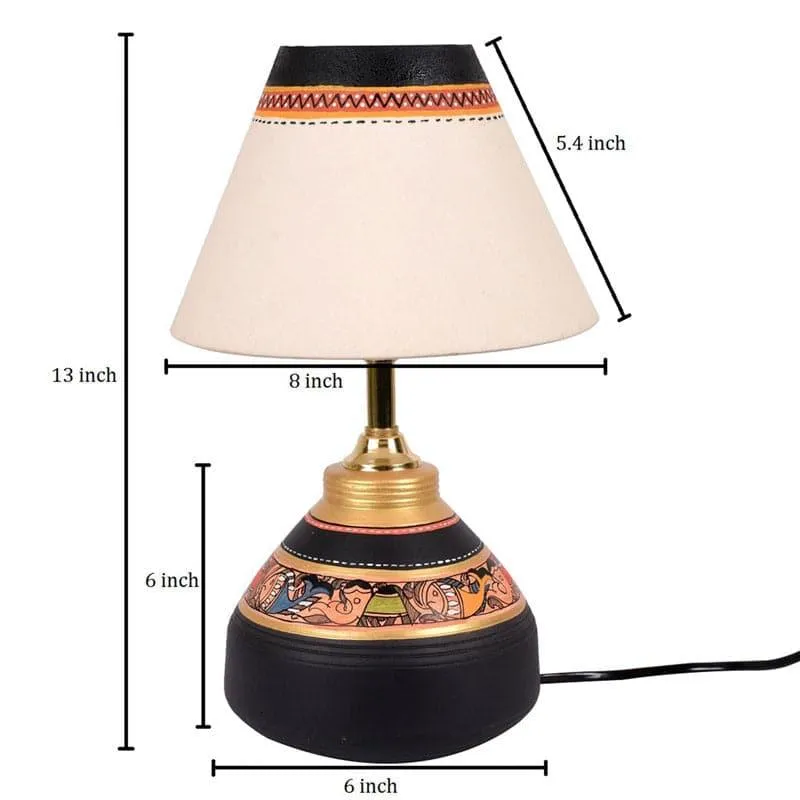 Prosto Terracotta Table Lamp - Multicolor media 7