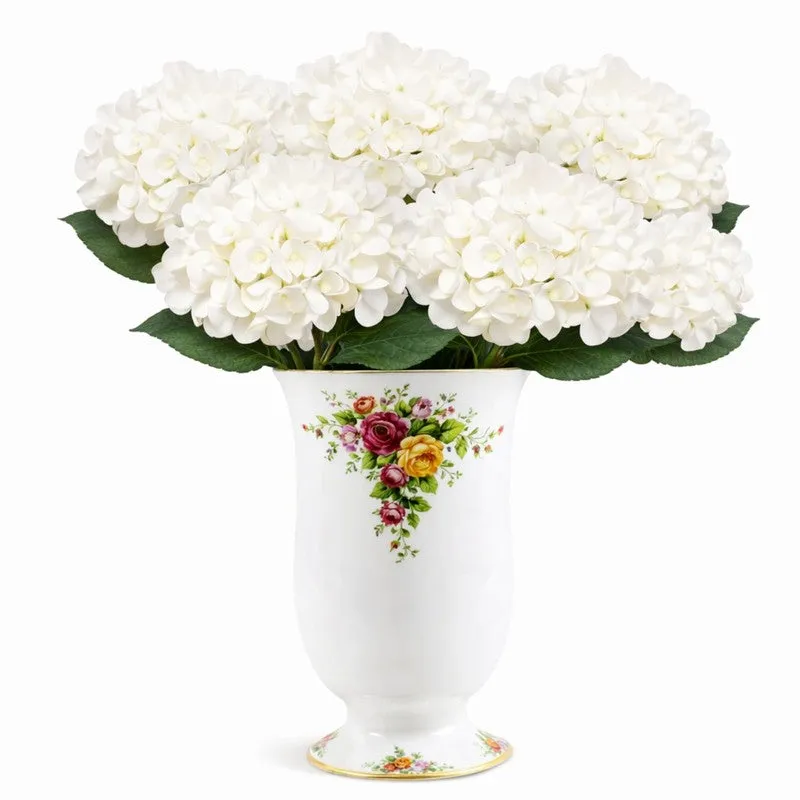 Spring Blossom Artificial Hydrangea Flower - Set Of Four media 4