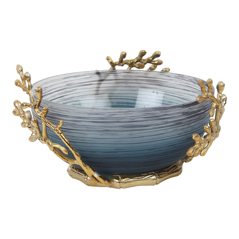 Roscoe Ruma Branched Accent Bowl - Blue media 5