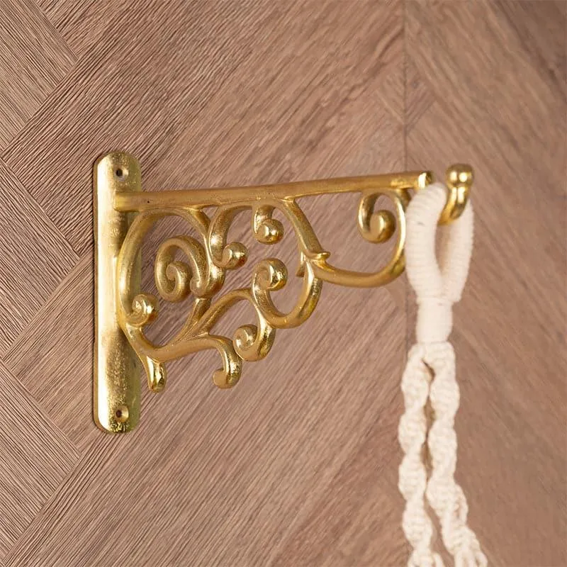 Wilme Vintage Wall Bracket - Gold media 1