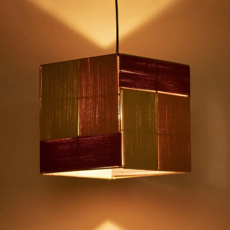 Orange Tree Jolie Squat Cotton Ceiling Lamp media 1