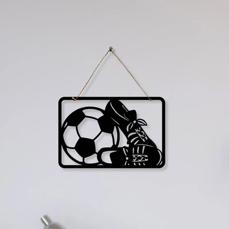 Soccer Kicks Iron Wall Accent media 3