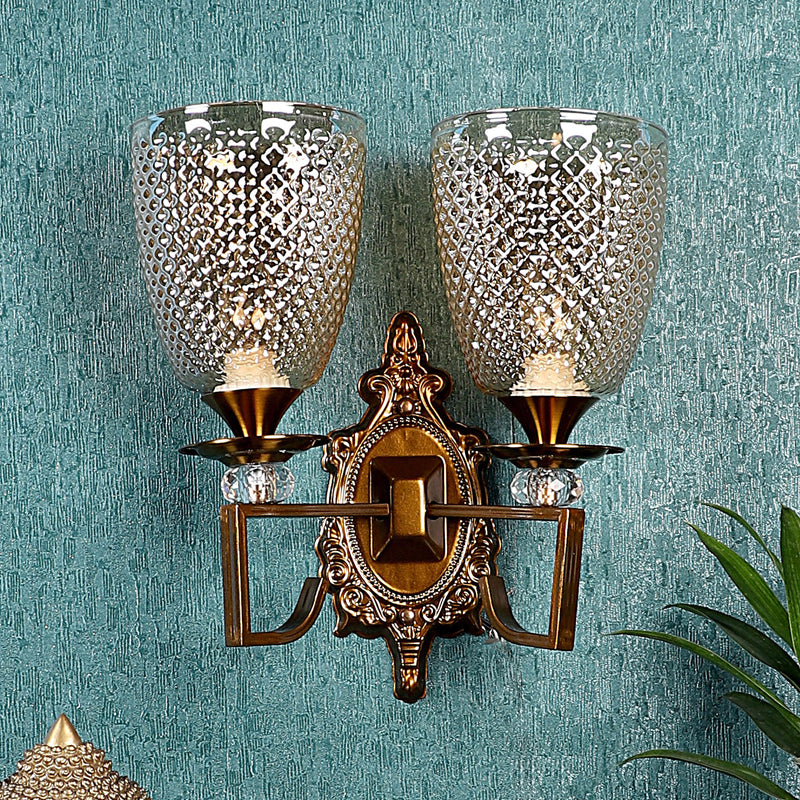 Kiora Duo Iron Wall Lamp media 3