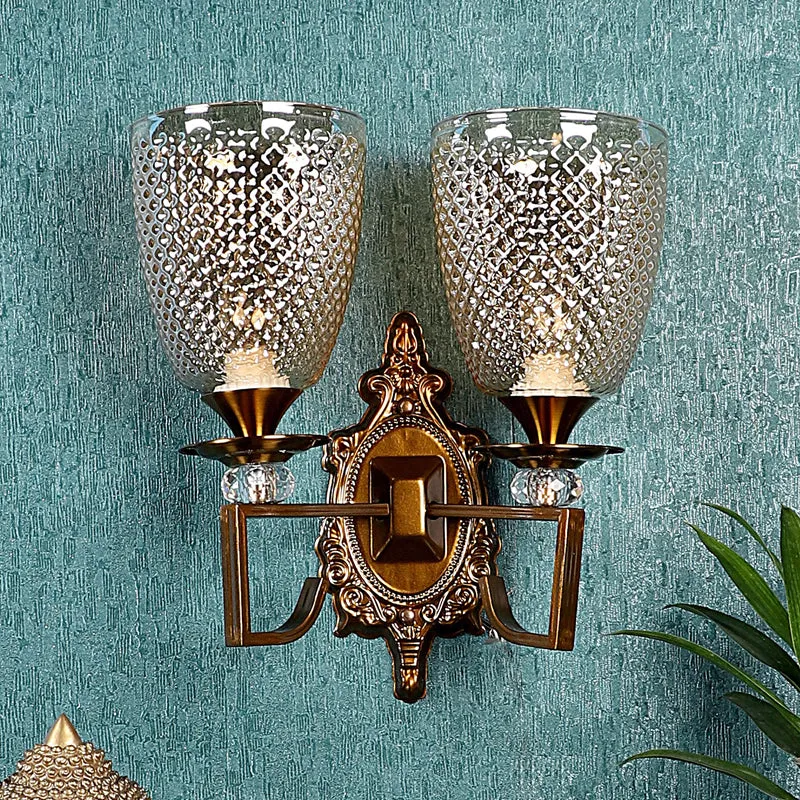 Kiora Duo Iron Wall Lamp media 3
