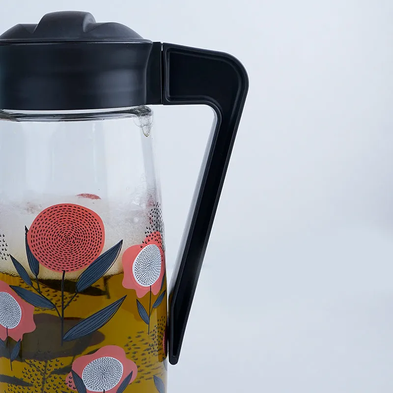 Pitola Flora Jug With Black Lid - 1600 ML media 3