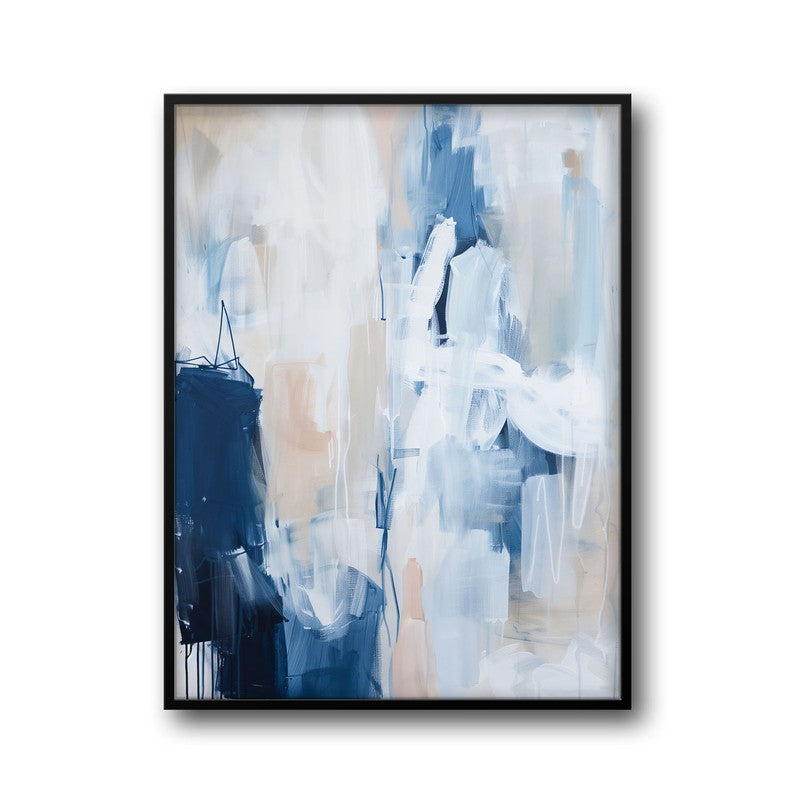 Meridian Flux Framed Canvas Wall Painting media 6