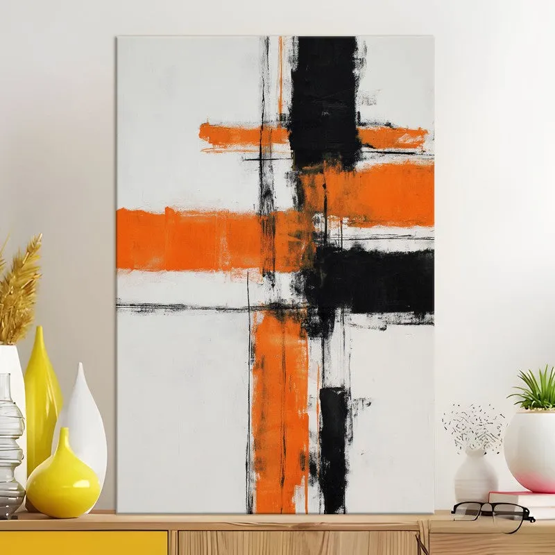 Modern Block Fusion Canvas Wall Art media 5