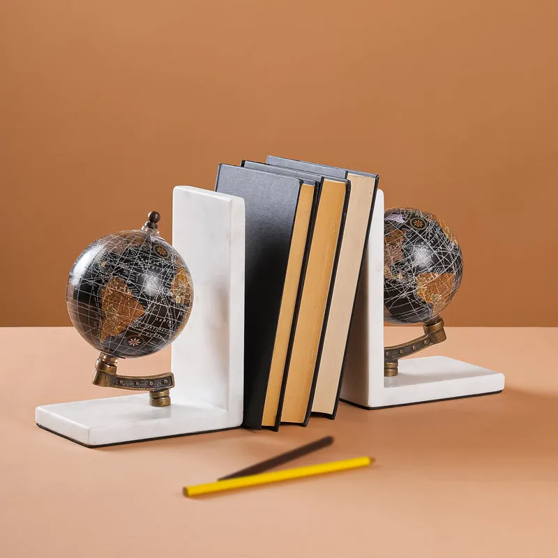 Cartographica Book End (Black) - Set Of Two media 3