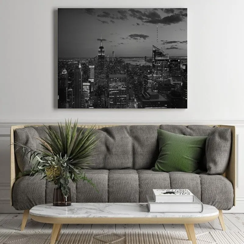 NY Cityscapes Canvas Wall Painting - Gallery Wrap media 3