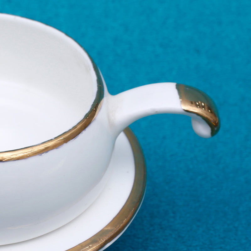 Levi Bone China Cup & Saucer (100 ML) - Twelve Piece Set media 4