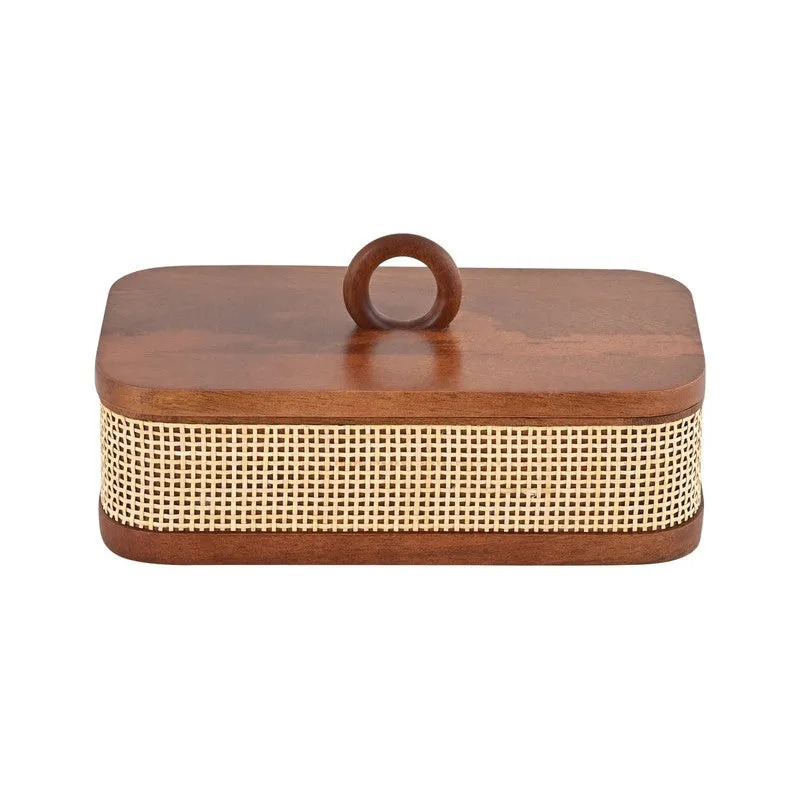 Tresso Wooden Masala Box with 8 Containers - Ten Piece Set media 8