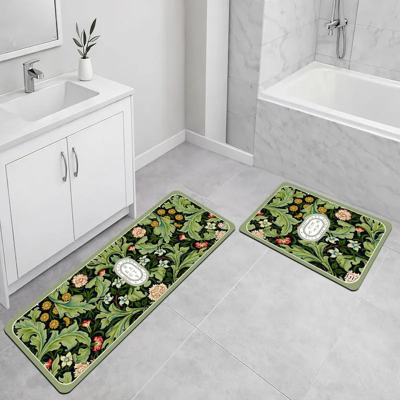 BloomStep Rubber Kitchen Floor Mats - Set of Two media 4