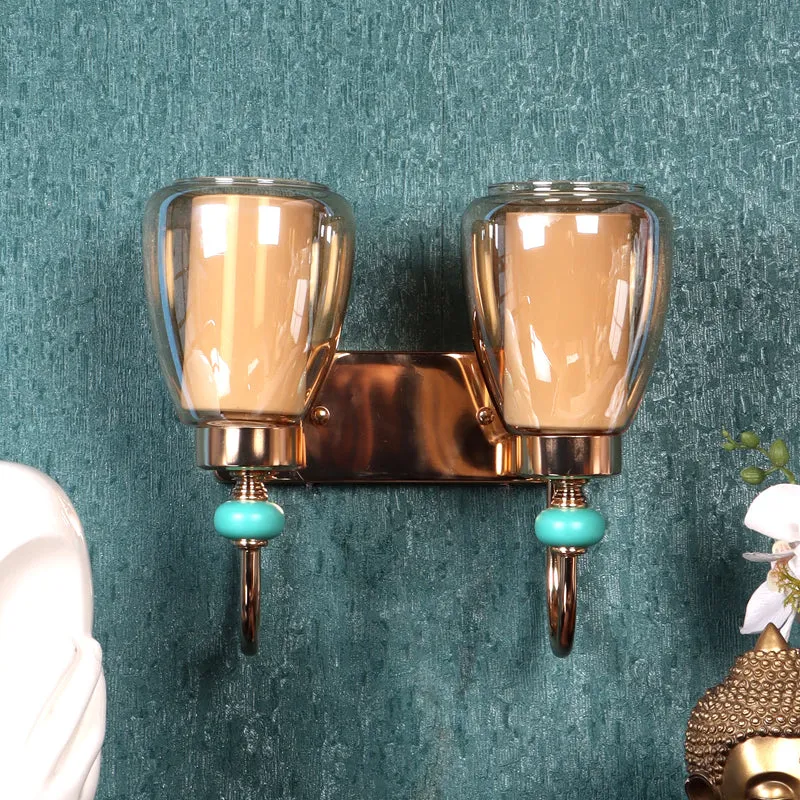 Deno Duo Iron Wall Lamp media 3