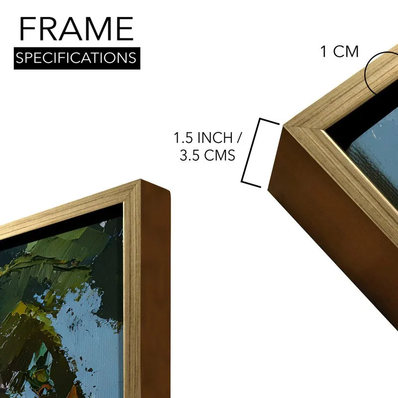 Shoreline Music Canvas Wall Painting With Frame media 8