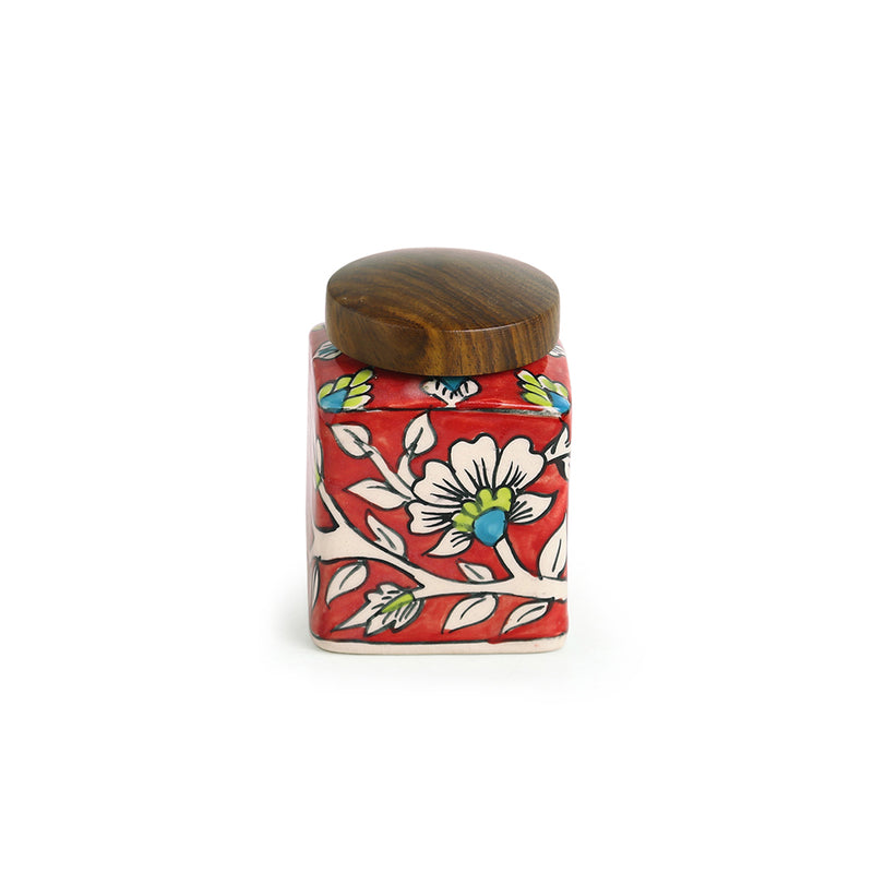 Panchmi Handpainted Airtight Storage Jar - 240 Ml media 6