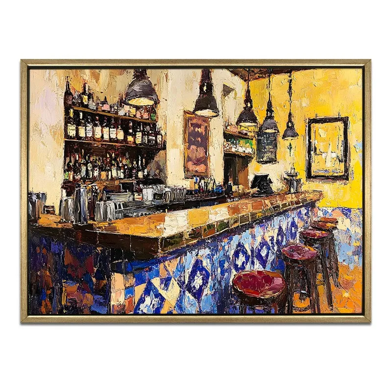 Rhythmic Canvas Wall Painting With Frame media 3
