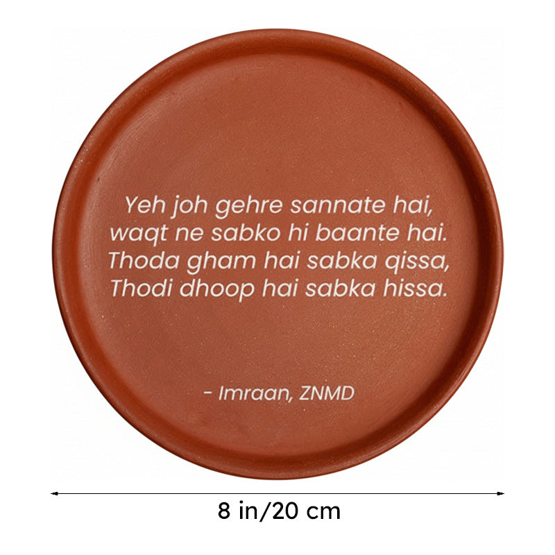 ZNMD Terracotta Wall Plate media 6
