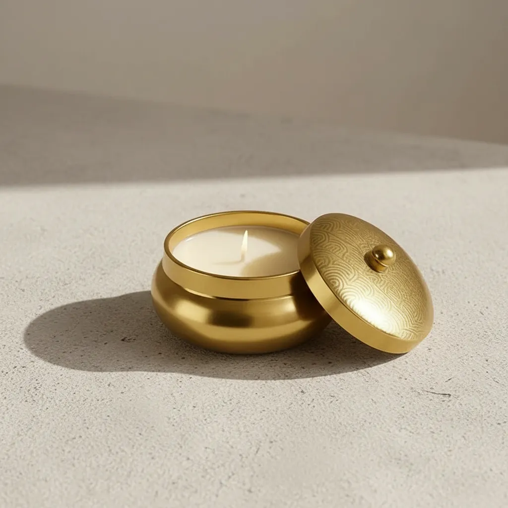 Luxa Sage & Oudh Scented Candle media 1