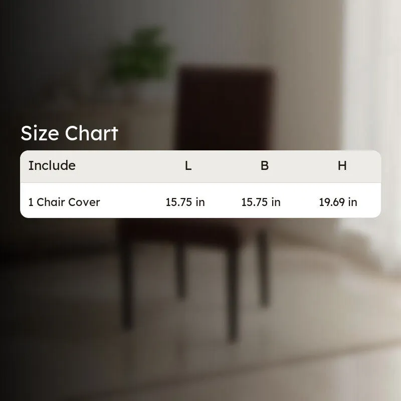 Elvra Classic Chair Cover-Brown media 7