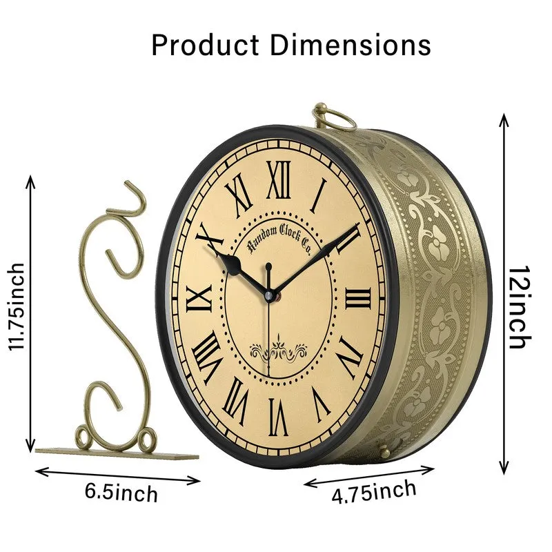 Dorchester Double Sided Wall Clock media 8