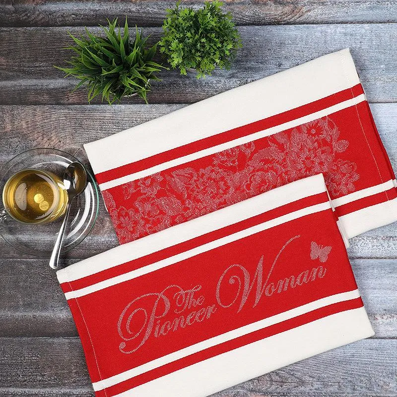 Willow Weave Cotton Kitchen Towel - Set Of Two media 4