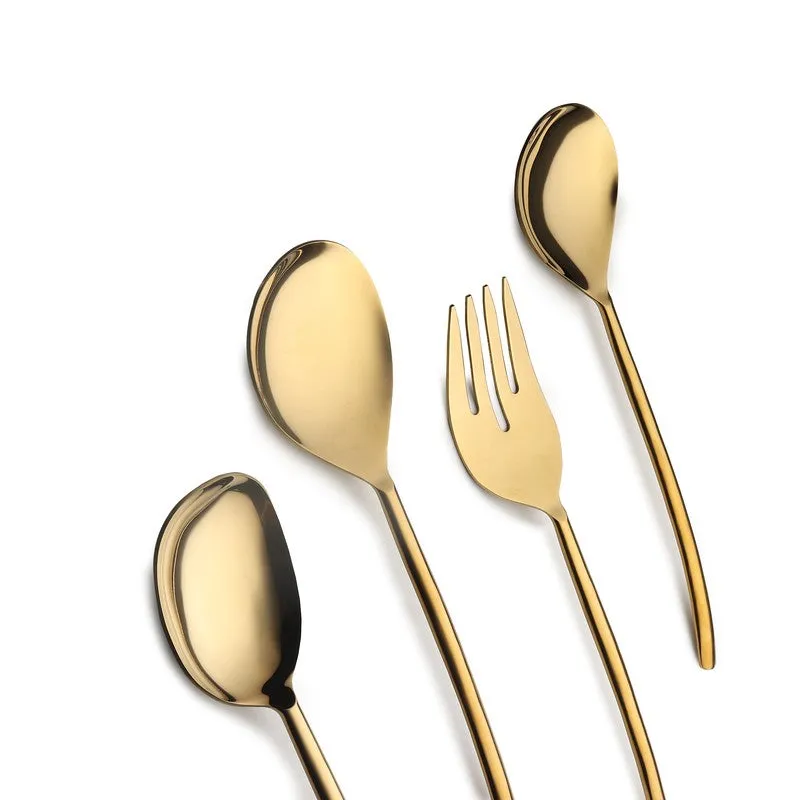 Ava Luxe Serving Set - Four Piece Set media 5