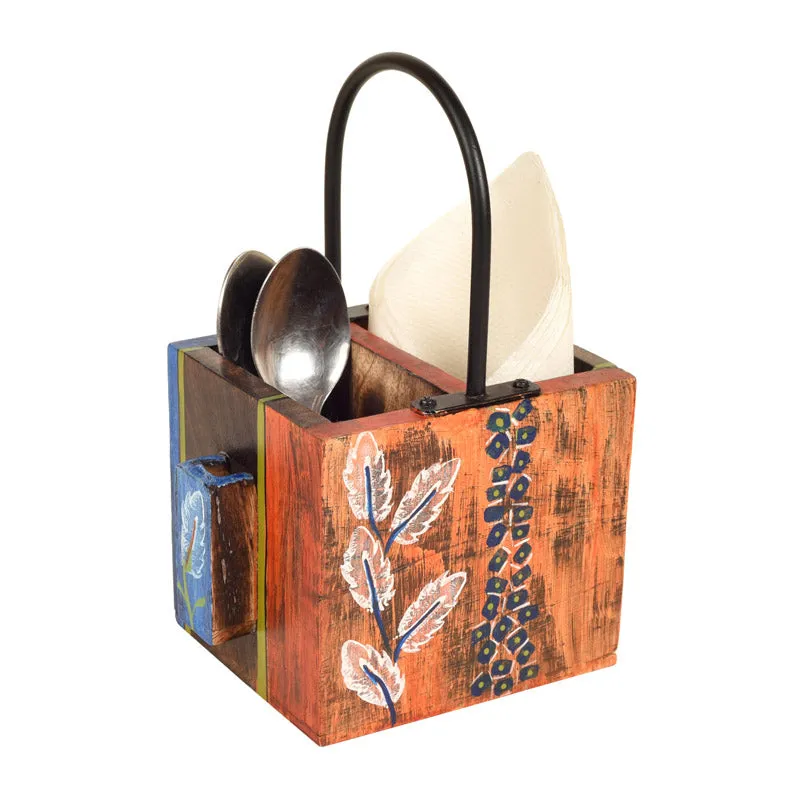 Yua Handcrafted Cutlery Holder media 3