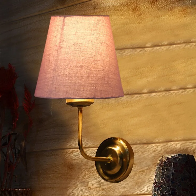 Lumoire Cone Metal Wall Lamp - Gold,Grey media 4
