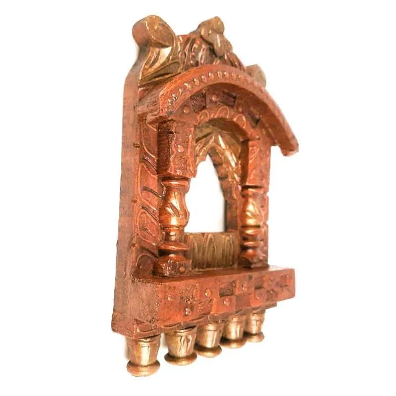 Trimara Jharokha Wooden Wall Accent media 4