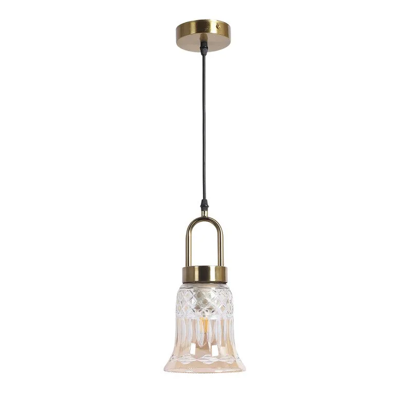Aurora Faceted Glass Pendant Ceiling Lamp media 5