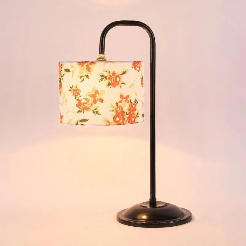 Flynn Floral Arch Fabric Table Lamp media 5
