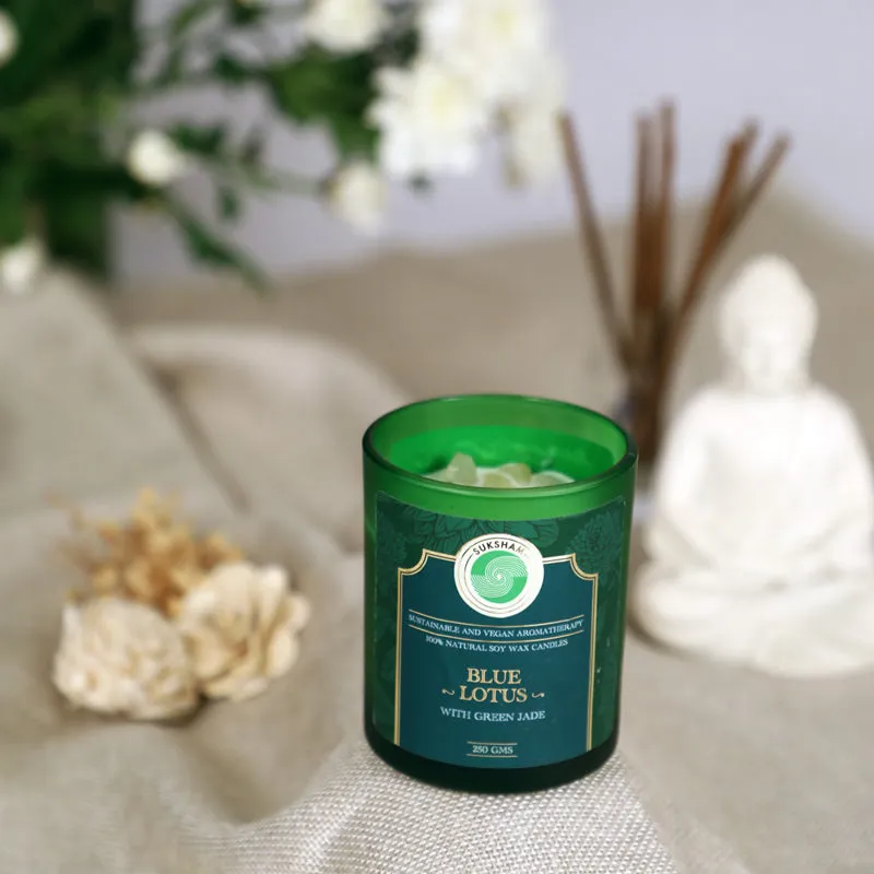 Elysium Blue Lotus Scented Candle media 4