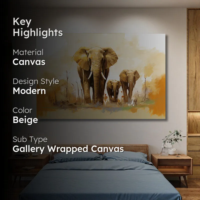Savannah Family Canvas Wall Art media 2