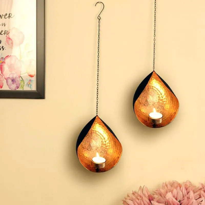 Nivo Hanging Candle Holder - Set Of Two media 1