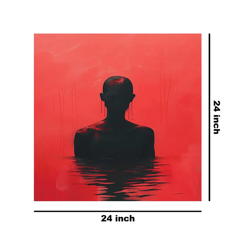 Back Silhouette Art Wall Painting media 8