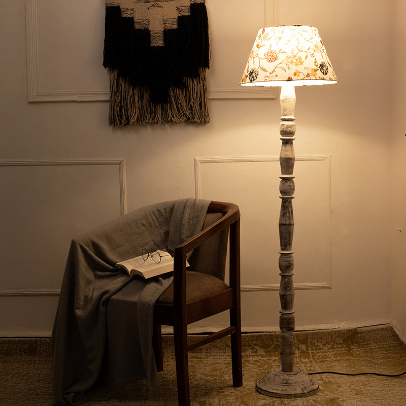 Nocturne Brown Flora Floor Lamp