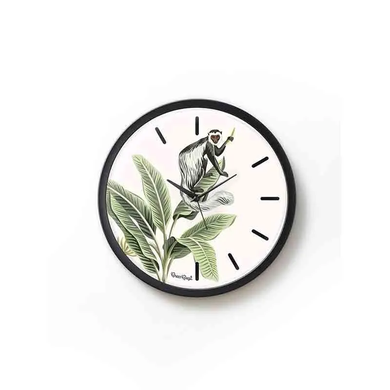 Monk Monkey Wall Clock media 3