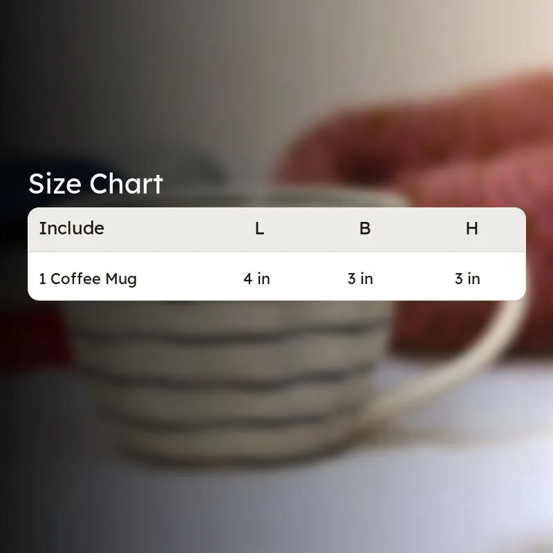 Linear Ceramic Tea Cup (230 mL) media 7