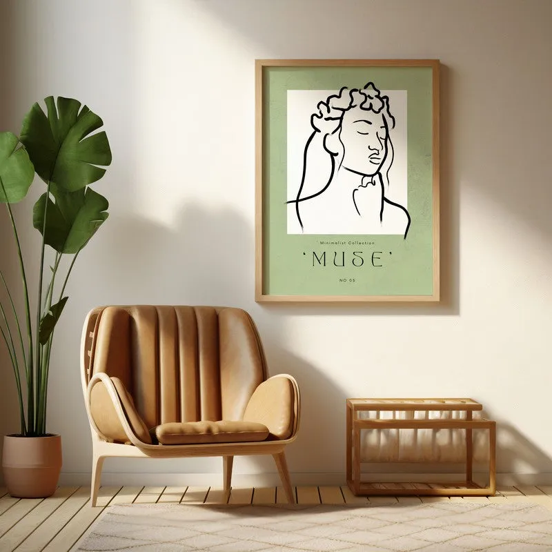 Graceon Canvas Wall Painting With Brown Frame media 6