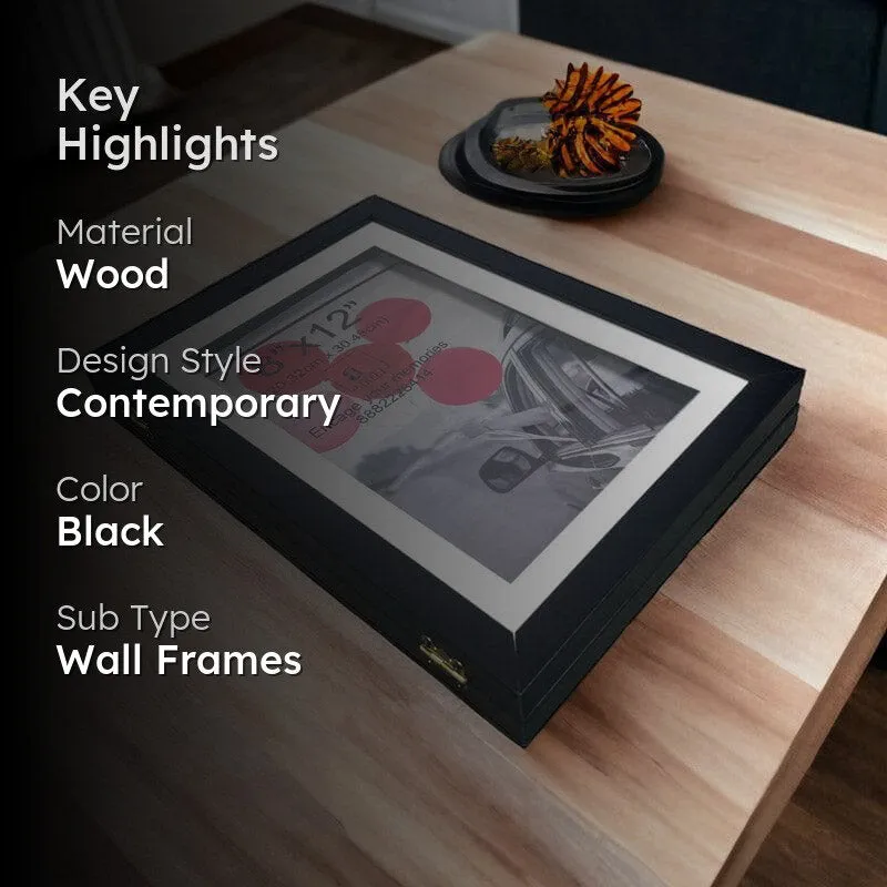 Kiddo Art Photo Frame - Black media 2